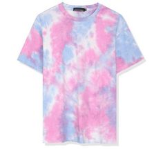 Get your weekend style with the Classic Fit Tie-dye Crew Neck Tee.The T-shirt is crafted from a soft, lightweight fabric in a retro tie-dye design.The Tie-dye T-Shirts instantly takes your style from bland to bold.With several styles and colors to match your closet for a modern and effortless fashion.Occasion: Daily, Dance, Weekend, Summer, etc. Trendy Hand Dyed Crew Neck T-shirt, Trendy Hand Dyed Short Sleeve T-shirt, Tie-dye Soft-washed Crew Neck Top, Tie Dye Soft-washed Crew Neck Top, Bleached Tie-dye Crew Neck T-shirt, Trendy Tie Dye T-shirt With Relaxed Fit, Trendy Tie-dye Relaxed Fit T-shirt, Summer Bleached Crew Neck T-shirt, Trendy Tie Dye Relaxed Fit T-shirt