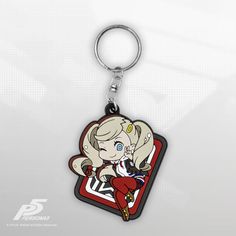 Persona 5 Ann Keychain design Persona 5 Earrings, Persona 5 Ann, Academy Uniform, Academy Uniforms, Phantom Thieves, The Lovers, The Phantom, Persona 5, Panther