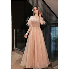 feather dress gown 1384-002 Gold Prom Dress, Gold Prom, Formal Prom Dress, Gold Prom Dresses, Feather Dress, Wholesale Dress, Dress Gown, Formal Dresses Prom, Champagne Gold