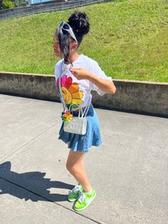 Cute Birthday Outfits, Cute Skirt Outfits, Stylish Summer Outfits, School Hairstyles, Back To School Hairstyles