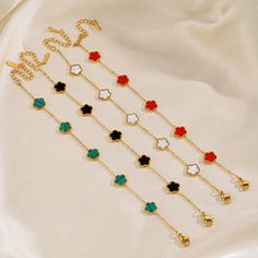 Use our bracelets to enhance your look. This bracelet is the perfect addition to any outfit, you can wear it every day. Luxury Gold Flower Bracelet, Elegant Red Flower Bracelets, Elegant Gold Plated Flower-shaped Bracelet, Elegant Gold-plated Flower-shaped Bracelet, Elegant Red Flower Bracelet, Leaf Flower, Black Flowers, Leaf Flowers, Flower Bracelet