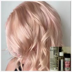 * 10% Off 4+ Listings. Plus, Free Shipping When You Bundle Any 6+ Listings * ~Redken Shades Eq Hair Gloss (Toner) Color: 09rb Blush Type: Demi-Permanent Standard Size: 2 Fl.Oz New ~Authentic ~Description Redken Shades Eq Isn’t Your Run-Of-The-Mill Hair Gloss. In Fact, It’s The Haircolor That Thinks It’s A Conditioner And Delivers Fast, Professional Color Results. After A Gloss Service, You'll Leave The Salon With Healthier Looking And Feeling Hair With Beautiful Shine. The Formula Is Infused Wit 09rb Shades Eq, Redken Rose Gold, Pink Tinted Hair, Metallic Hair Dye, Rose Gold Hair Blonde, Rose Hair Color, Peach Hair Colors, Redken Hair Color, Pink Blonde Hair