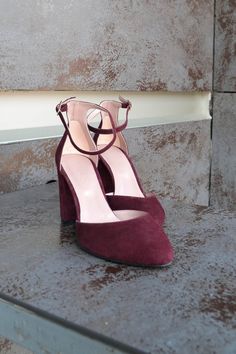 Kylie Women's Handmade High Heel Burgundy Suede Shoes | Etsy Suede Block Heels With Wrapped Heel, Suede Heels With Reinforced Open Heel, Open Heel Suede Heels With Reinforced Heel, Elegant Open Heel Suede Heels, Suede Open Heel With Reinforced Heel, Suede Ankle Strap Heels With Reinforced Heel, Burgundy Almond Toe Heels With 4-inch Heel, Suede Heels With Wrapped Heel And Almond Toe, Suede Almond Toe Heels With Wrapped Heel