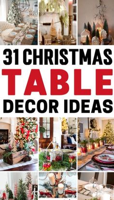 Christmas Table Decor Ideas, Elegant Table Centerpieces, Christmas Table Decorations Diy, Christmas Coffee Table Decor, Christmas Dining Table Decor, Diy Christmas Table, Christmas Party Table, Christmas Table Decor, Christmas Dining Table