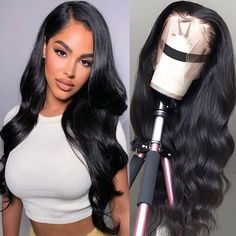 PRICES MAY VARY. Human hair Lace front wigs, Healthy, Soft, Silky, Clean, Bouncy and Full end with minimal shedding. Can be dyed, curled, straightened and restyled as what you like. 180 Density human hair wigs, WIDE LACE, NOT narrow lace, NO ANIMAL HAIR OR SYNTHETIC HAIR MIXED, 100% human hair. Great Gift for Daughters heading back to college, Mom, Lover, and Girls to celebrate important occasions such as Celebration, Birthday, Mother's Day, Christmas, etc. Human Hair Lace Front Wigs Pre Plucked Middle Part Lace Front Wigs Straight, College Mom, Body Wave Lace Front Wigs, Human Hair Lace Front Wigs, Hair Lace Front Wigs, Lace Front Wigs Human Hair, Celebration Birthday, Wigs Human Hair, Front Lace Wigs Human Hair