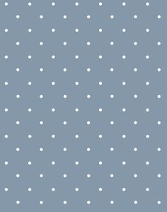 a blue background with white polka dots