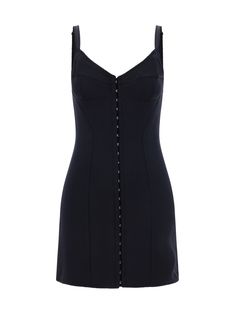 86% Nylon, 14% Elastane Sheath Dress With Buttons For Party, Sheath Party Dress With Buttons, Cocktail Mini Dress With Buttons, Fitted Cocktail Dresses With Buttons, Sleeveless Buttoned Cocktail Dress, Sleeveless Cocktail Dress With Buttons, Summer Cocktail Dresses With Buttons, Summer Sheath Dress With Buttons, Fatale Aesthetic