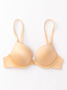 Product Details: 80% nylon, 20% elastane Push Up Effect: Lightly padded bras with soft cotton inside perfectly lift your beautiful breast up, and mold natural shape of the body immediately. This push up bra also features your gorgeous plunge neckline with a cup size up. Ultimate Comfort Material: Smooth and moisture-wicking fabric offers all-day comfort without scratching. Breathable and comfortable, it fits your breast gently with skin-friendly touch. Hand washing suggested. Great Support: Unde Beige Underwire Seamless Bra, Beige Seamless Underwire Bra, Classic Seamless Bra, Classic Seamless Solid Bra, Classic Seamless Solid Color Bra, Beige Shapewear Bra With Medium Bust Support, Supportive Beige Shapewear Bra, Classic Padded Solid Bra, Classic Padded Solid Color Bra