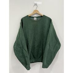 For sale us a vintage 90s Forest Green Sweater. Size XL. Measurments below. Good overall condition. May need light wash LENGTH -- 28 inches PIT TO PIT -- 25.5 inches SLEEVE LENGTH -- 23 inches *PLEASE NOTE ALL MY ITEMS MAY CONTAIN UNMENTIONED FLAWS SUCH AS HOLES RIPS AND STAINS* All sales final. I do bundle deals as well Vintage Green Oversized Sweater, 90s Cotton Sweatshirt For Fall, 90s Style Cotton Sweatshirt For Fall, Oversized 90s Crew Sweater, Oversized Crew Sweater 90s Style, 90s Oversized Crew Sweater, Green Oversized 90s Style Sweatshirt, Green Oversized 90s Sweatshirt, Oversized Green Sweatshirt In 90s Style