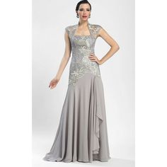 This Listing Features A Nwt Sue Wong Misses 2 Style W3532 Platinum Beaded Fitted Formal Dress With A Sheer Bottom Skirt. It Is Just Gorgeous. Retailed For $569.00. Measures Shoulders 16 Inches, Chest 16 Inches, Waist Is 13 Inches, Hips 17 Inches, Total Length Is 62 Inches. Made Of Self 60% Polyester, 40% Nylon, Lining Is 100% Polyester. Just Gorgeous. Mother Of The Bride Dress With Sweep Train, Mother Of The Bride Sequin Evening Dress, Fitted Sequin Mother Of The Bride Dress, Fitted Sequin Evening Dress For Mother Of The Bride, Mother Of The Bride Fitted Sequin Evening Dress, Sequined Floor-length Mother Of The Bride Dress, Silver Fitted Mother Of The Bride Dress, Embellished Fitted Bodice Floor-length Mother Of The Bride Dress, Embellished Fitted Gown For Mother Of The Bride