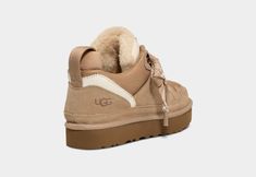 Lowmel Ugg Lowmel, Ugg Sneakers, Rugged Boots, Running Sneakers Women, Shoe Crafts, Chunky Shoes, Mens Boots Fashion, Soft Beige, Sneakers Mode