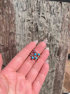 This beautiful 925 Sterling Silver ring set features alternating twisted and plain bands set with your choice of genuine Blue Kingman Turquoise, Green Mexican Turquoise, or White Buffalo stones. Hand-crafted in New Mexico by Loretta Delgarito. Stars Align, Sterling Silver Rings Set, Silver Ring Set, Plain Bands, Turquoise Green, Kingman Turquoise, White Buffalo, Blue Rings, 925 Sterling Silver Ring