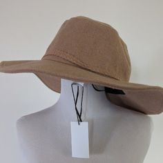 Asn Women’s Harper Khaki Floppy Safari Hat, Nwt, Adjustable Size. Please See Photos For Details And Condition. Thank You For Visiting! Z218 Wide Brim Beige Felt Hat For Winter, Adjustable Curved Brim Bucket Hat For Fall, Adjustable Wide Brim Bucket Hat For Fall, Beige Wide Brim Felt Hat For Winter, Wide Brim Felt Hat For Vacation, Solid Color Brimmed Felt Hat For Beach, Beige Wide Brim Fedora For Winter, Adjustable Fall Sun Hat, Vacation Wide Brim Felt Hat