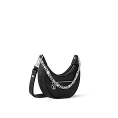 LOUIS VUITTON® - Loop - Black Louis Vuitton Headband, Louis Vuitton Black Bag, Black Luxury Bag, Louis Vuitton Loop Bag, Biker Chain, Silkscreen Print, Trunk Bag, Spring Sandals, Fancy Bags