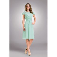 Kanali K 1672 Is Made Of Chiffon And Is Shown Here In Color Mint. Brand New With Tags Size 8 Bust 38 Waist 28.5 Green Chiffon Short Sleeve Dress, Green Chiffon Dress For Formal Spring Events, Green Chiffon Dress For Spring Formal, Green Chiffon Formal Dress For Spring, Spring Green Chiffon Bridesmaid Dress, Green Chiffon Bridesmaid Dress For Spring, Elegant Green Knee-length Chiffon Dress, Green Short Sleeve Chiffon Dress, Flowy Green Knee-length Chiffon Dress