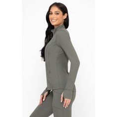 This womens track jacket is light and airy with soft to the touch fabric, ?comprised of 87% Nylon and 13% Spandex. This specially designed slim fit jacket promotes warmth and airflow, while preventing overheating. Our running jacket is as soft as a cloud, and was designed to flatter all body types. Its fabrication boasts optimal comfort and accentuates your silhouette. Running Track, Slim Fit Jackets, Running Jacket, 90 Degrees, Track Jacket, Track Jackets, Body Types, Basil, Track