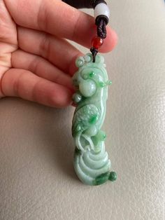 🌈 Parrot Jadeite Jade Pendants, for Necklace, Light Green & Green 🌷 Untreated Natural Jadeite/ Grade A Jade 🌷 Certified : YES 🌷 Jade from Myanmar/ Burma 🌷 100% handmade carving 🌷 Dimensions : ~68.3 x 22.7 x 15mm 🌷 Color : Light Green & Green 🌷 Free standard shipping from Hong Kong with tracking included 🌷 Take approximately 7-21 days to arrive worldwide ❤️ In Chinese Culture: Young people wear jade pendant will have a prosperous life, attracts good luck and friendship Old people Traditional Carved Jade Jewelry, Traditional Jade Gemstone Necklace, Traditional Jade Gemstone Necklaces, Traditional Green Jade Necklaces, Green Carved Healing Necklace, Traditional Jade Jewelry With Natural Stones, Traditional Jade Jewelry With Gemstone Beads, Traditional Jewelry With Jade And Natural Stones, Green Carved Necklaces For Healing