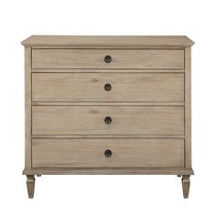 the chest of drawers is made from wood and has three drawers on each side, with two