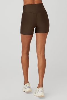 Found: The perfect pair of biker shorts. Designed with a high-rise, sweetheart seams in the back and a not-too-short, not-too-long 5-inch length. They’re done in our best-selling Airlift fabric and fit like a dream—sleek and sculpting with a comfortable amount of compression. Dress them up for dinner, dress them down to lounge… You know what to do. Stretch Shorts By Alo Yoga, Alo Yoga Stretch Shorts, Alo Yoga Stretch Bottoms With Built-in Shorts, Alo Yoga Summer Shorts, Compressive Biker Shorts For Summer, Alo Yoga Bottoms With Built-in Shorts, Sporty Alo Yoga Short Length Bottoms, Alo Yoga Athleisure Shorts, Alo Yoga Stretch Biker Shorts