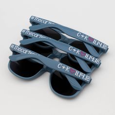 five pairs of sunglasses with the words eiffecar and k - files printed on them