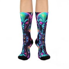 Alien Trip Socks

Take a journey beyond the ordinary with our "Alien Trip" socks! Featuring a psychedelic design with extraterrestrial vibes, these socks are perfect for those who love bold, mind-bending style.

Cushioned for all-day comfort
High-quality, vibrant print
Ideal for fans of trippy art and alien themes
Step into the unknown with every step!

#AlienSocks #PsychedelicStyle #CrazyEpicSocks #AlienFashion #MindBendingStyle Alien Socks, Into The Unknown, Whimsical Design, Trippy Art, The Cosmos, The Unknown, Bending, Crew Socks, The Ordinary