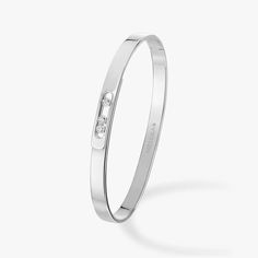 White Gold Diamond Bangle Bracelet Move Noa | Messika 10092-WG Diamond Bangle Bracelet, Diamond Bangles Bracelet, Diamond Bangle, Diamond Bracelets, Women's Jewelry, White Gold Diamonds, Bangle Bracelet, The White, Gold Diamond