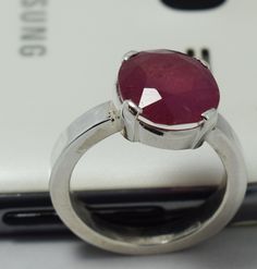 Natural Pink Ruby Ring, Women Rings, Real Gemstone Ring, Real Ruby Stone, Ruby Jewelry, Womens Jewelry Beautiful Handmade Ring Design 925 Sterling Silver Ring Good Quality Ruby Stone Premium Quality Solid Silver 925 Stamp is mentioned inside the ring Resizing is free. All ring sizes are available FedEx international shipping service. Delivery time 3 to 5 working days. Very fast delivery as you can guess by reviews Note: Ring video is available. Please contact if you want to watch ring video Bene Formal Sterling Silver Ruby Ring With Round Band, Formal Sterling Silver Ruby Ring, Oval Ruby Gemstone Stackable Rings, Elegant Faceted Ruby Promise Ring, Elegant Faceted Round Ruby Ring, Elegant Faceted Ruby Ring, Unique Faceted Anniversary Rings, Polished Ruby Round Band Jewelry, Fine Jewelry Ruby Ring With Stone Setting