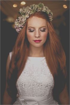 Ginger Makeup Looks, Ginger Bride, Unique Wedding Makeup, Ginger Makeup, Wedding Makeup Redhead, Makeup Redhead, Redhead Bride, Makeup For Redheads