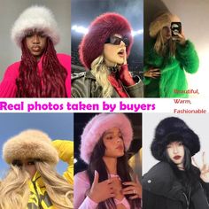 FREE SHIPPING ON ALL ORDERS OVER $50 | 100% SATISFACTION GUARANTEED Click "ADD TO CART" To Get Yours Now | Up To 60% OFF✨ Stay cozy and chic with the Arimonz Fluffy Faux Fur Bucket Hat. This Women Warm Thick Plush Winter Hat features plush faux fur for a luxurious touch and maximum warmth. Designed to provide maximum warmth and comfort while adding a touch of elegance to your winter wardrobe. Featuring genuine fox fur, this hat is perfect for braving the cold in style. Features: 📌 Adds warmth a Casual Winter Brimmed Mini Hats, Casual Brimmed Mini Hat For Winter, Casual Winter Mini Hat, One Size, Casual Mini Hat For Winter, Casual Winter Bucket Hat, Casual One-size Mini Hat For Winter, Trendy Winter Beanie Mini Hat, Trendy Fluffy Winter Hats, Trendy Winter Mini Beanie Hats