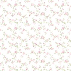 sample delicate floral pink green wallpaper from the small prints collection by galerie wallcoverings 1 Delicate Wallpaper, Galerie Wallpaper, Pink And Green Wallpaper, Floral Wallpaper Bedroom, Pink Floral Wallpaper, Pink Flowers Wallpaper, Cottage Charm, Light And Space, Small Print