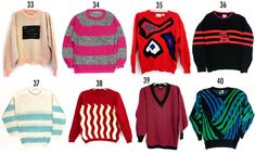 Retro Graphic Print Sweater For Fall, Retro Fall Sweater, 80s Sweaters Aesthetic, 80s Sweater Outfit, Oversized Retro Sweater, 80s Sweaters Women, 80s Knit Sweater, 80s Striped Sweater, 80s Christmas Sweater