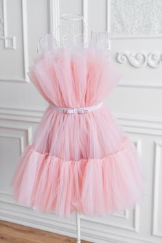 Mother Daughter Matching Party Dress, Blush Birthday Mommy And Me Dress, Adult Tutu Dress Party blush pink matching mommy and me dresses made of soft tulle with cotton linen. Trendy and very puffy mommy and me dresses. Be unique in this adorable matching dresses. Dresses is above knee length tutu, both dresses have pearl buttons on backside. Different colors and color combinations are possible. SIZES AND CUSTOMISATION Dresses are tailored to order in any standart size. For better fit you can lea Pink Princess Style Sleeveless Evening Dress, Pink Sleeveless Princess Evening Dress, Elegant Pink Tulle Fairy Dress, Summer Party Princess Mini Dress, Princess Style Summer Party Mini Dress, Princess Style Mini Dress For Summer Party, Princess Tulle Bridesmaid Dress, Princess Style Bridesmaid Tulle Dress, Pink Princess Evening Dress