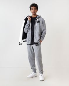 We've been perfecting sweats since 1979. Our Park Slim Sweatpant is made for snuggling, in a slimmer fit. Also available in Tall and Short inseam lengths. Ultra-comfortable fleece Organic cotton & recycled fibres Slim fit Two on-seam pockets Drawstring waistband Ribbed cuffs Flocked iconic logo at left front ABOUT 55% recycled polyester 45% organic cotton fleece SIZE & FIT Model is wearing: medium Model Measurements: Height: 6'1 Chest: 39 Waist: 32 ; suit size: 40-R; neck: 15.5 ; sleeve: 34.5 In Cozy Relaxed Fit Tracksuit With Ribbed Cuffs, Cozy Tracksuit With Ribbed Cuffs And Relaxed Fit, Cozy Fleece Tracksuit With Relaxed Fit, Cozy Fleece Tracksuit, Comfy Fleece Tracksuit For Loungewear, Cozy Fit Tracksuit With Ribbed Cuffs, Cozy Tracksuit With Ribbed Cuffs For Streetwear, Cozy Cotton Tracksuit With Ribbed Cuffs, Comfy Fleece Tracksuit With Ribbed Cuffs