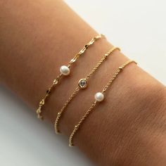 Freshwater Pearl Bracelet, Dainty Bracelet, Sterling Silver Bracelet – AMY O Jewelry Gold Bracelet Indian, Bridesmaid Bracelet Gift, Italian Gold Jewelry, Minimal Bracelet, Permanent Jewelry, Friend Bracelets, Casual Jewelry, Dainty Bracelet, Gold Bracelet For Women