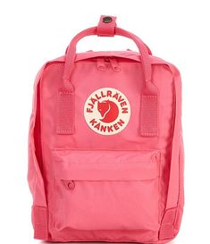 Fjallraven Solid Mini Patch Logo Kanken Water-Resistant Convertible Backpack | Dillard's Functional Outdoor Backpack With Logo, Functional Daily Use Backpack With Logo, Functional Backpack With Logo For Daily Use, Backpack For Outdoor Activities With Logo Patch, Logo Backpack For Everyday Use And Back To School, Functional Standard Backpack With Logo, Functional Back To School Bags With Logo, Outdoor Logo Backpack, Back To School Travel Bags With Logo Patch