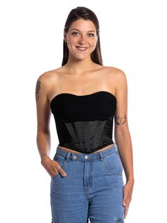 Get prepped for a flirty night out in our black satin with chiffon draped cowl neck corset top. 💋 Wear this cute top alone or layer it with your favorite jacket or cardigan. Crafted from a silky woven fabric, this corset inspired top is complete with lace-up back detail, a cowl neckline, and a cropped fit with a curved hem. Finished with boning and removable, adjustable straps. Zipper closure on the side of the back. This top has slightly adjustable sizing due to the corset-style lacing in the Party Stretch Corset, Stretch Corset With Boned Bodice, Flirty Corset With Built-in Bra For Night Out, Elegant Tops With Built-in Bra, Elegant Fall Corset For Night Out, Stretch Underbust Corset For Night Out, Spring Evening Corset With Built-in Bra, Chic Stretch Corset With Boned Bodice, Fitted Top With Boned Bodice For Date Night