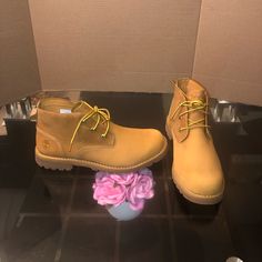 Brand New Timberland Boots Size 10.5 Wheat Timberlands Shoes, Timberland Shoes, Timberland Mens, Timberland Boots, My Vibe, Aesthetic Fashion, Wheat, Men's Shoes, Shoe Boots