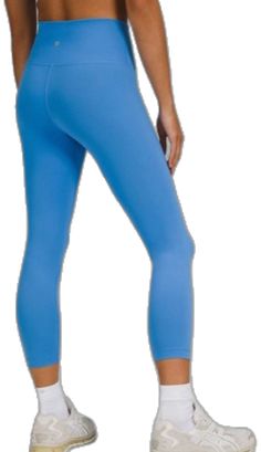 Blue Stretch Yoga Pants With Go-dry, Blue Stretch Yoga Pants With Go-dry Technology, Casual Blue Moisture-wicking Yoga Pants, Blue Moisture-wicking Casual Yoga Pants, Blue Compressive Casual Yoga Pants, Blue Stretch Bottoms For Light Exercise, Stretch Blue Bottoms For Light Exercise, Fitted Blue Yoga Pants With Go-dry Technology, Stretchable Blue Bottoms For Light Exercise