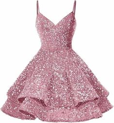 pink dress Camisole Evening Dress 2024 New Sequined Dress Dress Solid Color Banquet Dress Homecoming Dresses For Teens, Banquet Dress, Sequin Homecoming Dress, Banquet Dresses, Wedding Dresses With Straps, Sequined Dress, Cocktail Gowns, Dress 2024, Camisole Dress