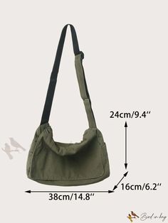 Bird in Bag - Hobo Flap Bag: Perfect for Outdoor, Travel and School Use by Graduates, Teens, Freshmen, Sophomores, Modest Clothes, Denim Bags, Diy Bag Designs, Diy Clothes Design, Side Bag, Side Bags, Meus Pins, Recycle Clothes, Messenger Bag Men