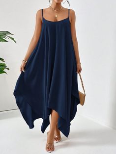 Sleeveless Skirt, Loose Maxi Dress, Loose Dress, Types Of Skirts, Cami Dress, Black Maxi Dress, Summer Women, Jumpsuit Dress, Halter Dress