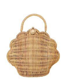 Woven using 100% Natural Rattan, this vintage-inspired bag is made for tiny trinkets and treasures like shells, feathers, sea glass, and so much more. The Shell Bag makes the perfect portable home for your small folk’s most loved possessions wherever they go. Made from 100% natural Rattan and available in two hues, the Shell Bag has a flat base and can be displayed upright + the handle can fold inside. Use it as a carry bag or decorative basket. Shell Purse, Olli Ella, Multifunction Bag, Portable Home, Shell Bag, Portable House, Rattan Bag, Boy Accessories, Child Doll