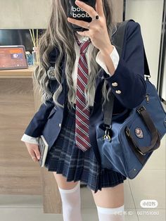 American School Uniforms, Private School Uniforms, Japan Outfits, High School Uniform, School Uniform Fashion, School Uniform Outfits, Uniform Fashion, School Uniforms, Kawaii Clothes