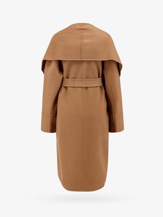 Coat With Scarf, Adele, Wool Coat, Wool