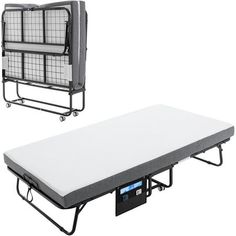 the adjustable bed frame is attached to an electric mattress