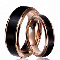 The Royal Couple-Madera Bands-Madera Bands Hunting Wedding Rings, Pink Stone Engagement Rings, Rose Gold Tungsten Ring, Halo Wedding Set, Couples Wedding Bands, Twig Engagement Ring, Rose Gold Tungsten, Tungsten Carbide Wedding Bands, Black Wedding Band