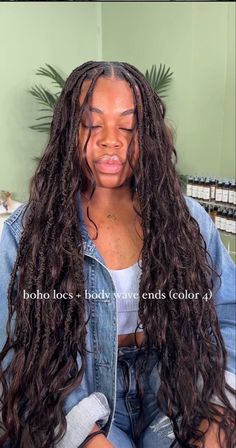 Soft Bohemian Locs, Short Locs With Curly Ends, Black And Brown Soft Locs, Campus Hairstyles, Brown Boho Locs, Brown Faux Locs, Hair Calendar, Jah Locs, Italy Birthday