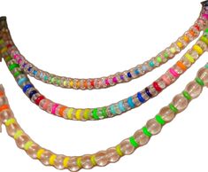 Multicolor Crystal Necklace With Large Round Beads, Rainbow Beaded Chain Necklace With Round Beads, Rainbow Necklaces With Large Round Beads, Rainbow Necklace With Large Beads, Rainbow Necklace With Large Round Beads, Rainbow Beaded Crystal Necklaces With Round Beads, Clear Jewelry With Colorful Round Beads, Multicolor Crystal Necklaces With Beaded Chain, Rainbow Faceted Round Beaded Necklace