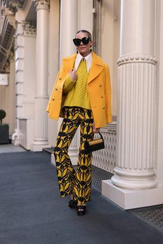 SOHO YELLOW - Atlantic-Pacific Purple Faux Fur Coat, Preppy Luxury, I Love Mr Mittens, Modern Preppy, Plaid Party, Blair Eadie, Atlantic Pacific, Fashion Sites, Green Blazer