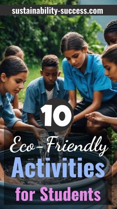 10 Environmental Activities for Students [2024] Environmental Science Projects, Environmental Education Activities, Ecology Projects